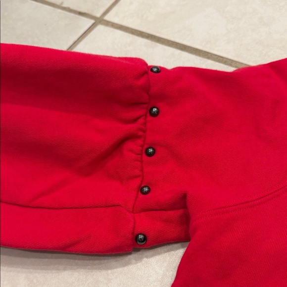 Armani Exchange Red Crewneck Sweatshirt - Picture 3 of 5